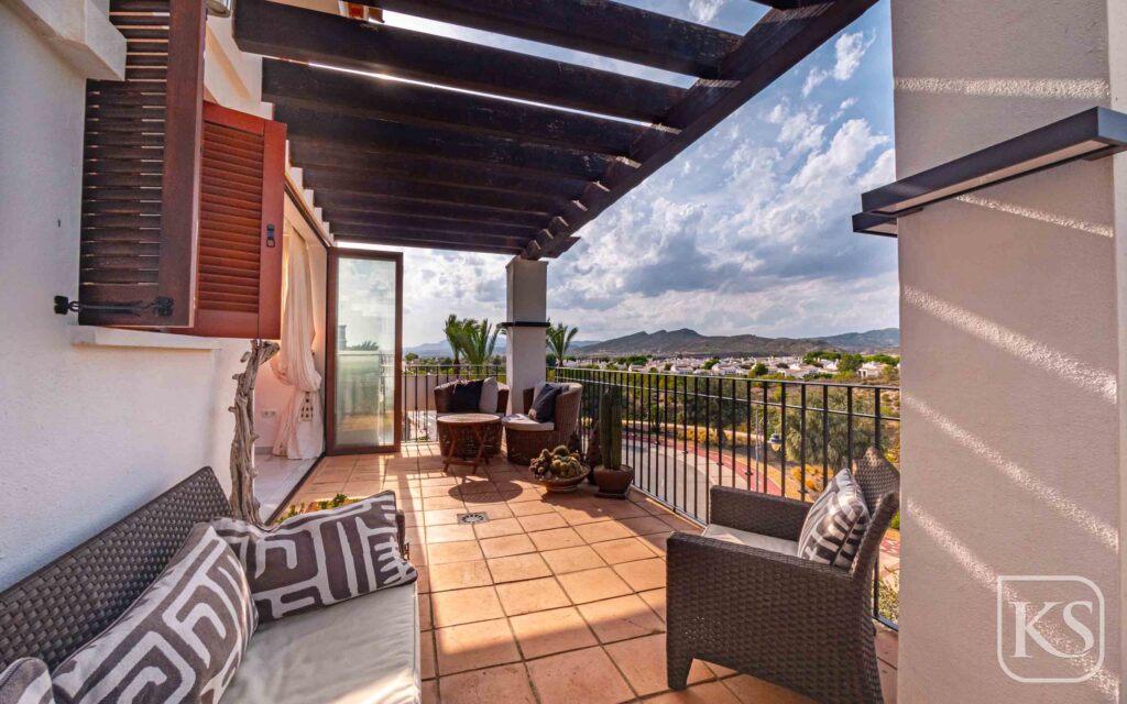 Extended Penthouse Apartment With Golf And Mountain Views on El Valle Golf Resort