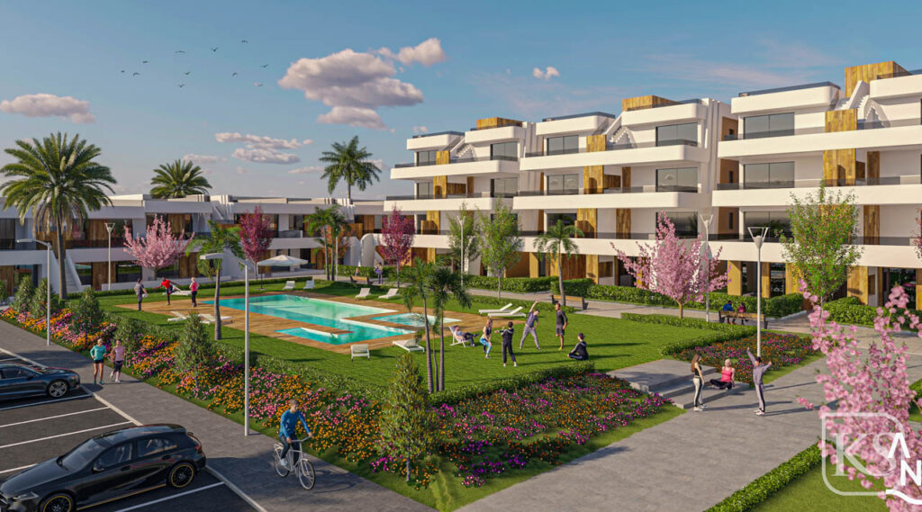 2 bed 2 bath apartments on Condado del Alhama