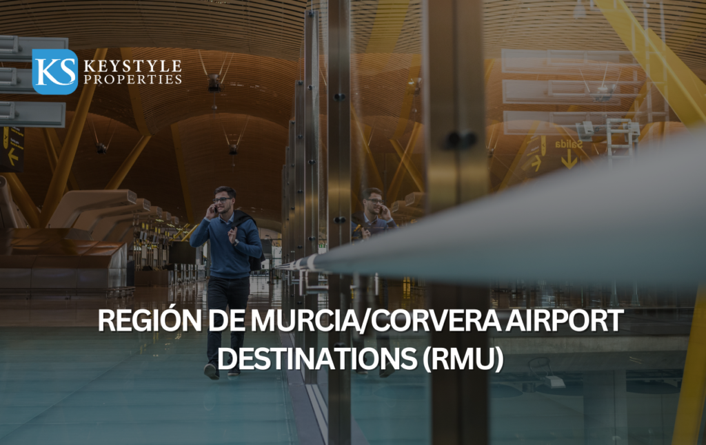 List of Región de Murcia/Corvera Airport Destinations (RMU)