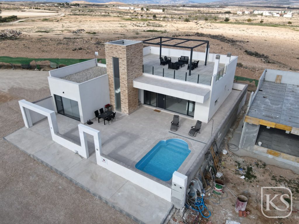 Villa Córdoba - 3 Bed 2 Bath with Large Solarium and Private Pool in Fuente Álamo