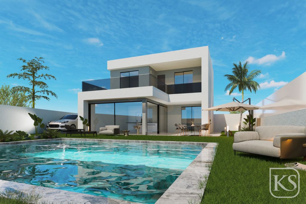 Villa Cristina - 3 Bed 4 Bath with Private Pool and 10min walk to the Beach