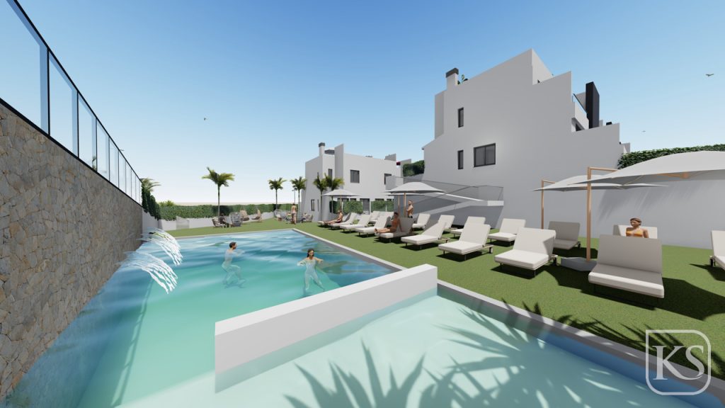Vegasol Townhouse - 2 bed 2 bath with Private Pool in Orihuela