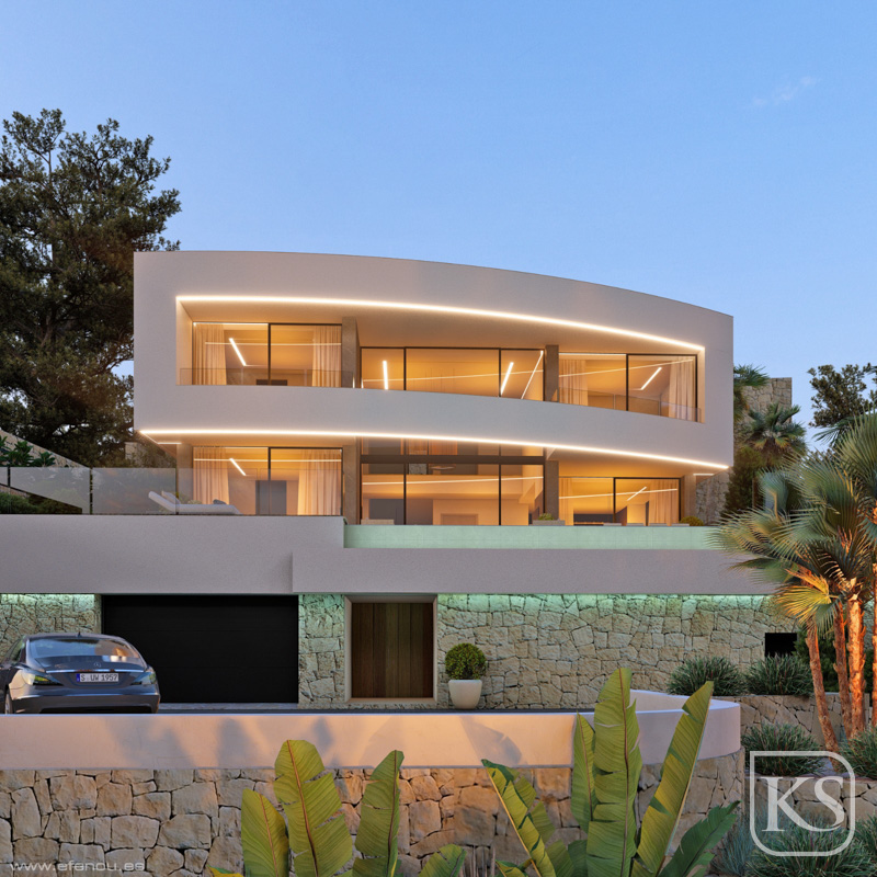 Villa Empadrola - Luxury 4 Bed 4 Bath with Pool, Basement and Garage in Calpe