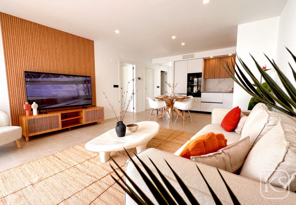 Alma 3 - 3 Bed 2 Bath Ground Floor Bungalow with Private Garden in Lo Pagán